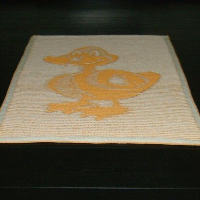 Duck Illusion Baby Blanket