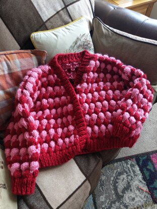 Bubble cardigan