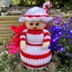 Christmas Doll Knitting Pattern - Toy Knitting Pattern