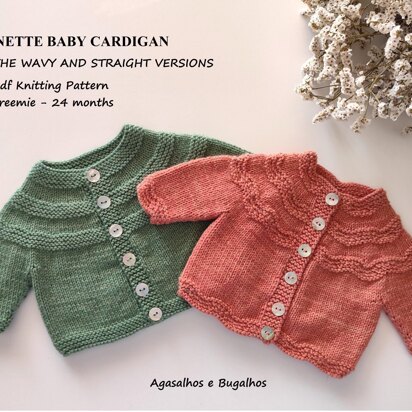 Gartinette Baby Cardigan | Preemie - 24 months