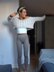 Cozy cropped sweater