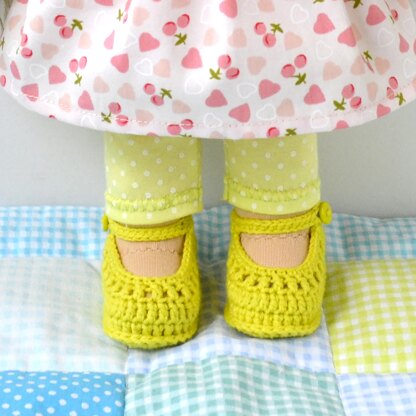 Cardigan + Booties for 11-13"/28-33 cm Waldorf Doll