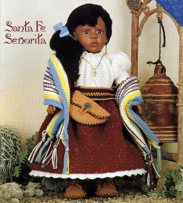 Santa Fe Senorita for 18" Dolls