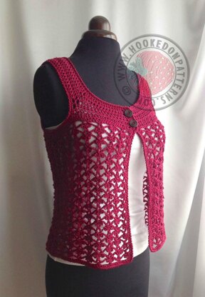 Adina 2 Way Vest Top Crochet pattern by Hooked on Patterns | Knitting ...