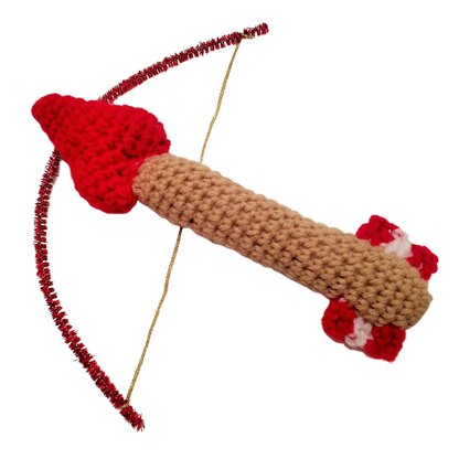 Cupid's Arrow Baby Rattle