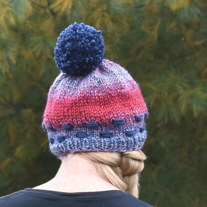 blueberry hat  Knitting, Hat pattern, Knitted hats