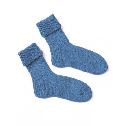 Child's Ribbed Classics in Patons Kroy Socks