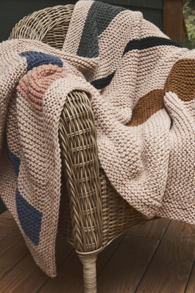 Rockwell Blanket in Lion Brand Hue & Me - M20289-TWH - Downloadable PDF