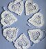 Irish Hearts Filet Lace Wedding Buntings