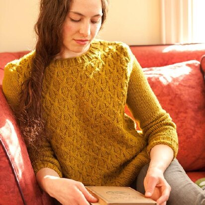 Wickerwork Pullover - knitting pattern