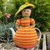 Edwardian Lady 4 Cup Teapot Cosy Knitting Pattern - Novelty Teapot Cosy Knitting Pattern