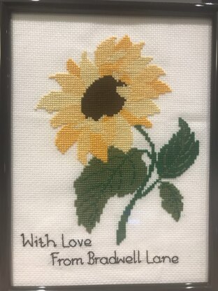 Sunflower Cross Stitch