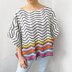 Ibiza ripples poncho