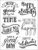 Viva Decor Clear Stamp Set 14cmX18cm - Lettering English