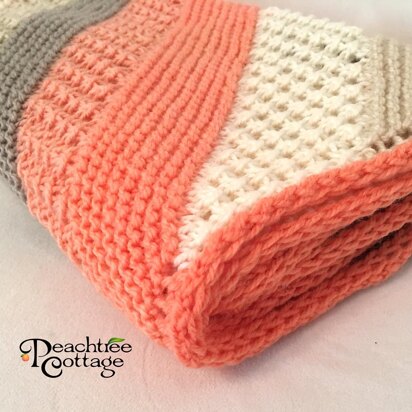 Hampton Baby Blanket - knitting pattern