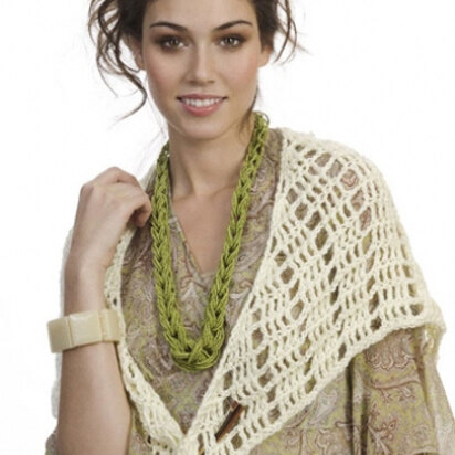 Amita Shawl in Caron Simply Soft - Downloadable PDF