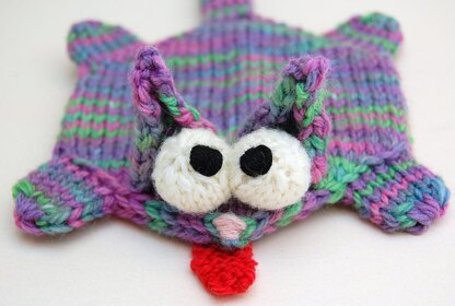 Splat Cat Amigurumi Plush Toy Coaster Pattern