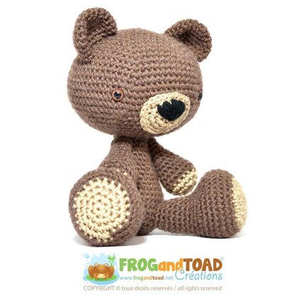 TEDDY Le Nounours ( Teddybär ) Amigurumi Crochet - FROGandTOAD Créations