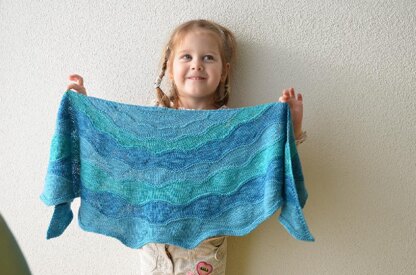 Hug of the Ocean Shawl