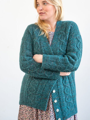 Pawlet Cardigan in Berroco Mochi - Downloadable PDF