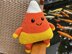 Candy Corn Pillow Crochet