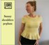 Sunny Shoulders Peplum