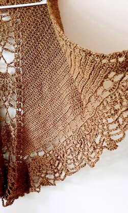 Autumn Leaf Shawl