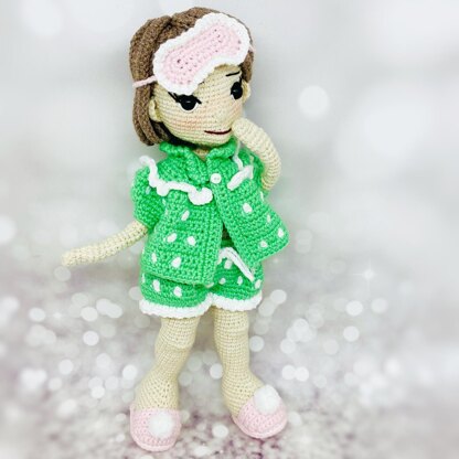 Amigurumi doll crochet pattern, Amigurumi girl, Crochet doll clothes