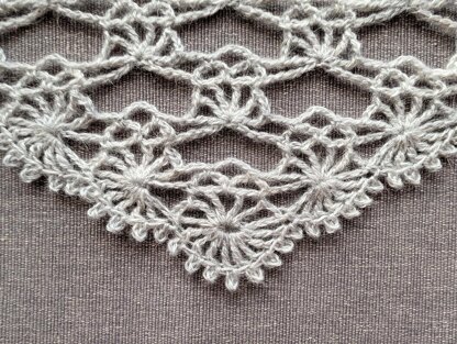 Triangle Crochet Shawl #53