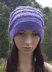 Cathy - 8ply eyelet stitch beanie