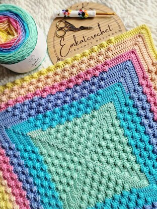 Kaleidobobble Baby Blanket