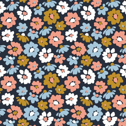 Poppy Fabrics - Big Flowers 2 Jersey