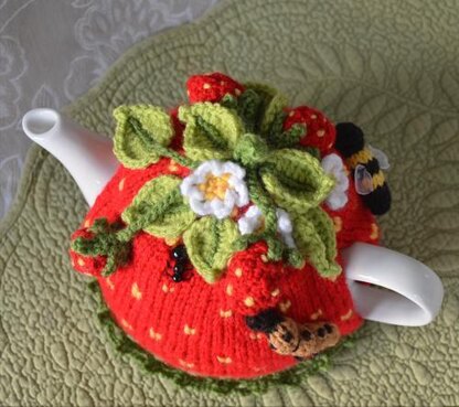 Strawberry Field Tea Cosy