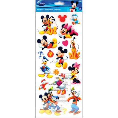 Sticko Disney Large Flat Stickers - Mickey & Friends