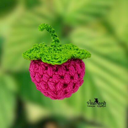 Raspberry with sepal