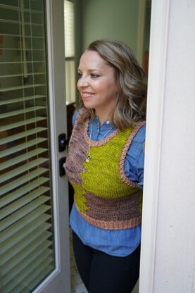 Colorblock Market Vest