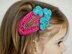 Crochet Mini Fowers Hair Clip Pdf + Video Tutorials