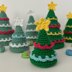 Crochet Christmas Trees