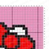 Pink Kitten Portrait Cushion Girl's room Decor C2C CROCHET PATTERN