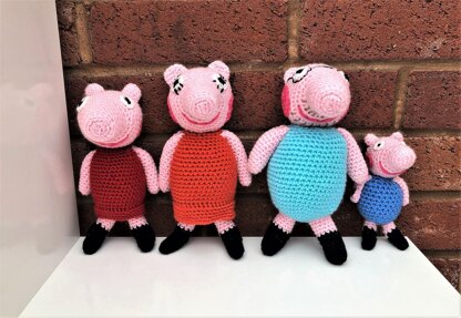 4 Peppa Pig Crochet Patterns