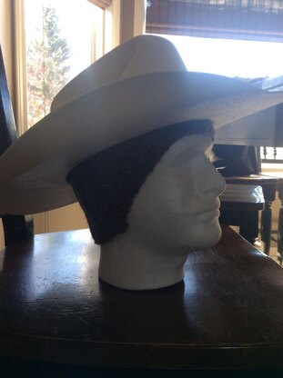 Stetson hat with store ear flaps