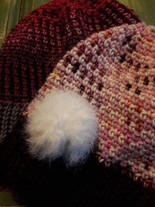 Winter Raspberry Hat