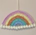 Rainbow & Clouds Wall Hanging