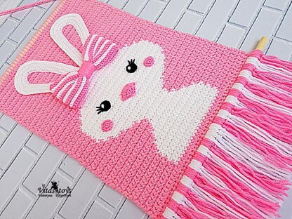 Wall Hanging Panel Bunny