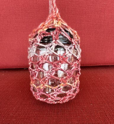 Solar Lantern Covers -- two loom knit patterns