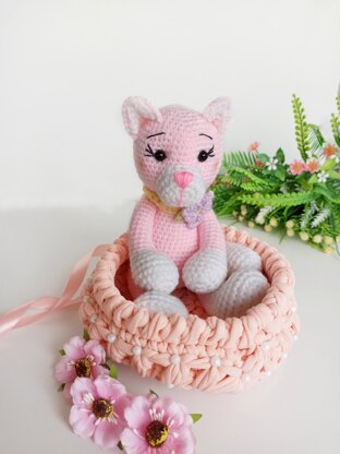 Cat Crochet Kit Cat Amigurumi Kit Cat Couple DIY Kit Kitty Stuffed Animal  Kit DIY Valentine Gift Cat Lover Gift 