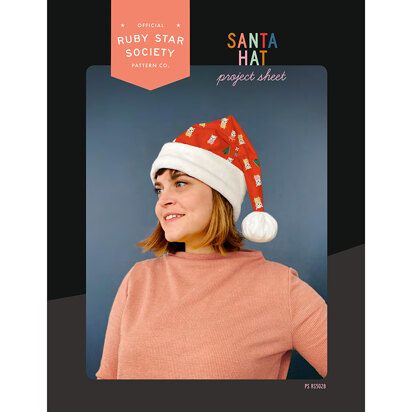 Moda Fabrics Santa Hat Quilt - Downloadable PDF
