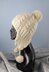 Big Bobble Superfast Cable Trapper Beanie Hat