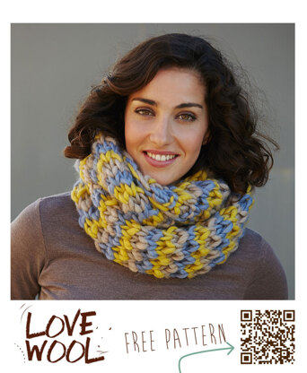 Neck Warmer in Katia Love Wool