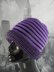 Reversible Double Cuff Beanie Hat